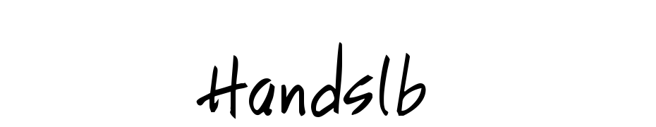 Hand Script Lefty Bold Font Download Free